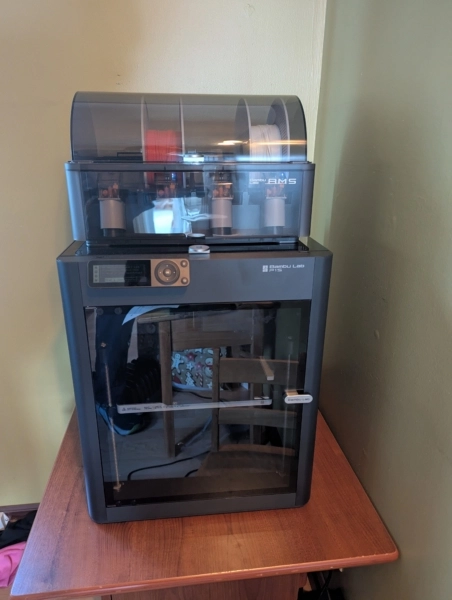 Bambu Lab P1S combo - 3D printer photo review