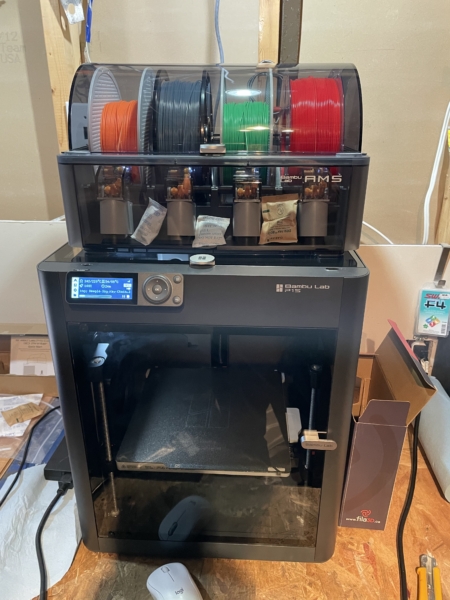 Bambu Lab P1S combo - 3D printer photo review